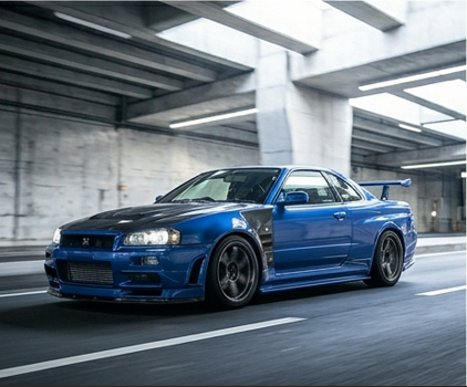 
								Nissan GTR R34 full									